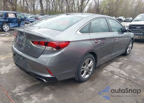 2018 Hyundai Sonata Sel from USA, damaged, VIN 5NPE34AF8JH655051